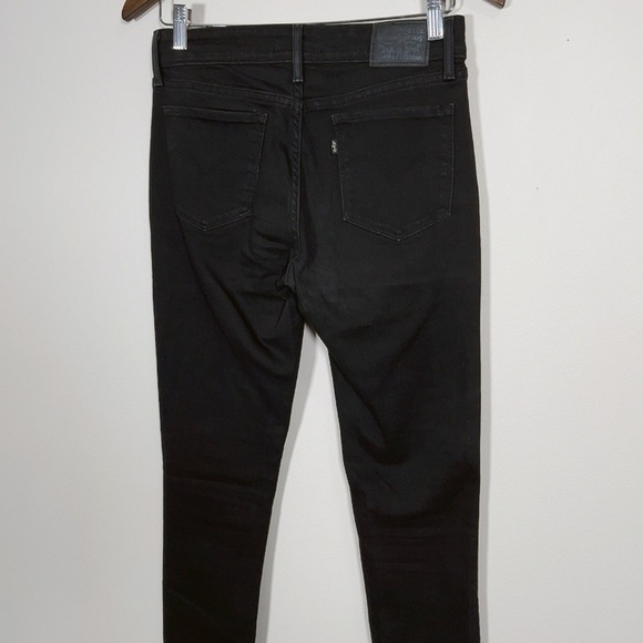 LEVI'S |  711 SKINNY BLACK JEANS - Picture 8 of 16